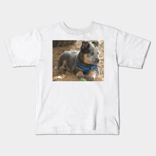 6517 puppy eye Kids T-Shirt